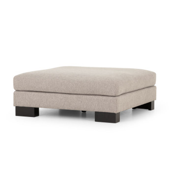 Mayfield Ottoman, Light Grey
