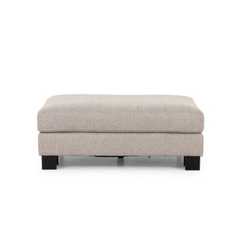 Mayfield Ottoman, Light Grey