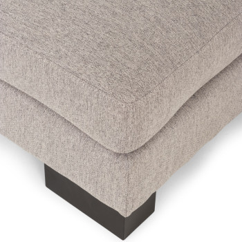 Mayfield Ottoman, Light Grey