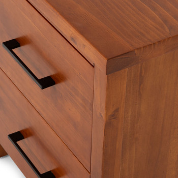 Miller 2 Drawer Bedside, Light