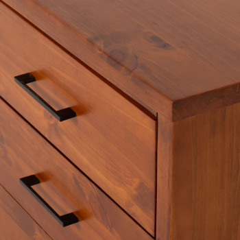 Miller 6 Drawer Lowboy, Light