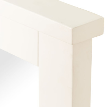 Miller Small Mirror, White