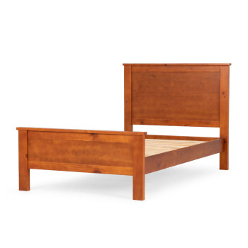 Miller Single Bed Frame, Light
