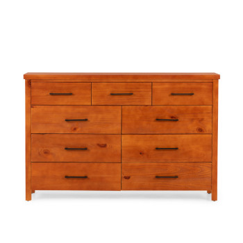 Miller 9 Drawer Lowboy, Light
