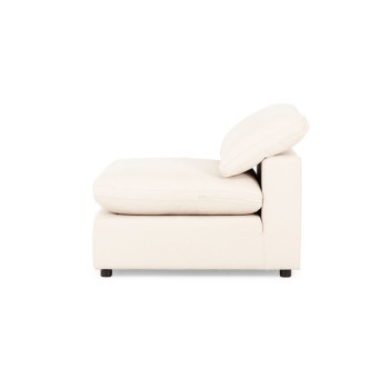 Marlo Modular 1.5 Seater Armless Sofa, Natural