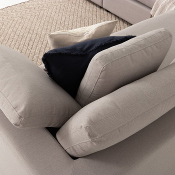 Marlo Modular Corner Sofa, Light Grey