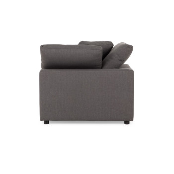Marlo Modular Corner Seat, Dark Grey