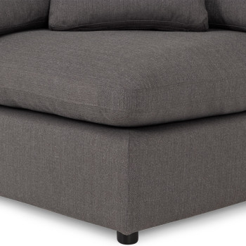 Marlo Modular Corner Seat, Dark Grey
