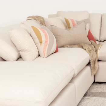 Marlo Modular Ottoman, Natural