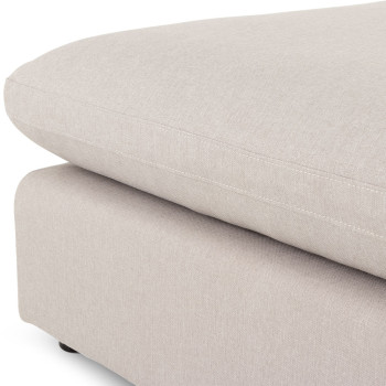 Marlo Modular Ottoman, Light Grey