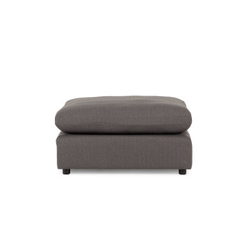 Marlo Modular Ottoman, Dark Grey