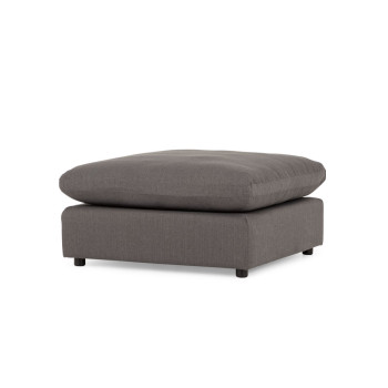Marlo Modular Ottoman, Dark Grey