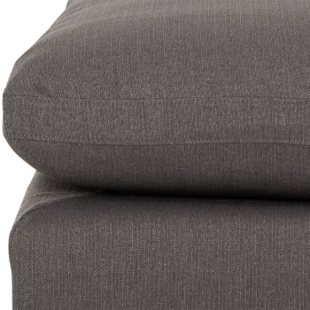 Marlo Modular Ottoman, Dark Grey