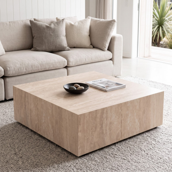 Monaco Indoor/Outdoor Square Coffee Table - W80