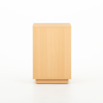 Myra 3 Drawer Bedside KD, Light Oak