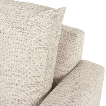 Paige 2 Seater Sofa, Brooklyn Oyster