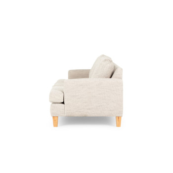 Paige 3 Seater Sofa, Brooklyn Oyster
