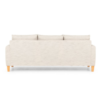 Paige 3 Seater Sofa, Brooklyn Oyster