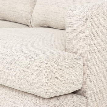 Paige 3 Seater Sofa, Brooklyn Oyster