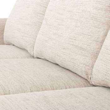 Paige 3 Seater Sofa, Brooklyn Oyster