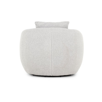 Laura Swivel Chair, Light Grey