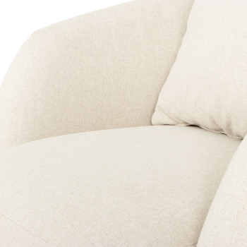 Laura Swivel Chair, Oatmeal
