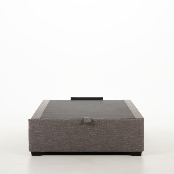 Lift Up Mattress Base - King Single, Dark Grey