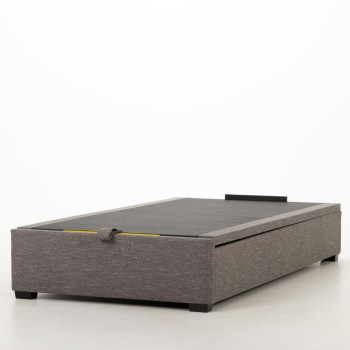 Lift Up Mattress Base - King Single, Dark Grey