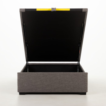 Lift Up Mattress Base - Single, Dark Grey