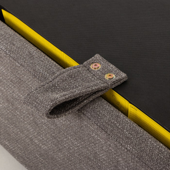 Lift Up Mattress Base - Single, Dark Grey