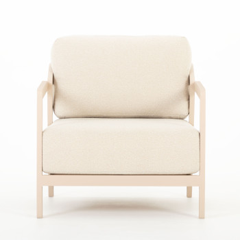 Rhodes Outdoor One Seater, Taupe