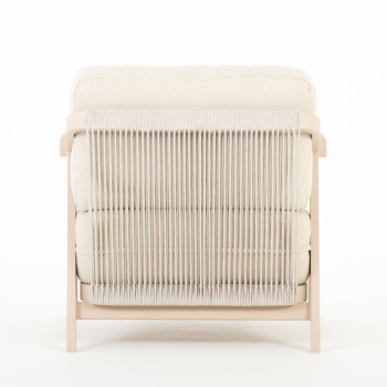 Rhodes Outdoor One Seater, Taupe