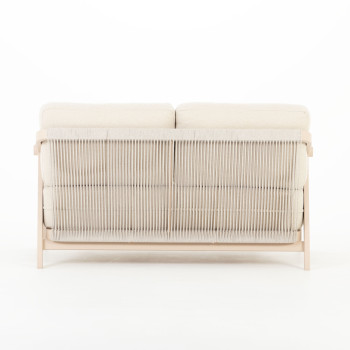 Rhodes Outdoor 2 Seater, Taupe