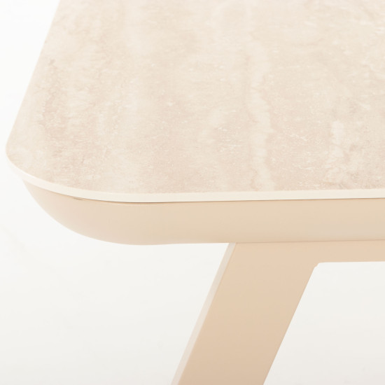 Rhodes Outdoor Coffee Table - W115, Taupe