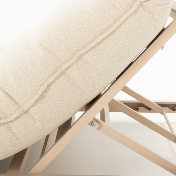 Rhodes Outdoor Daybed, Taupe