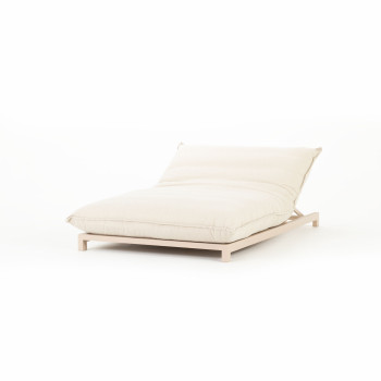 Rhodes Outdoor Daybed, Taupe