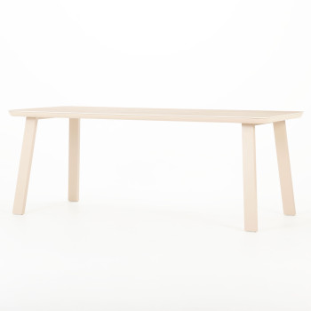 Rhodes Outdoor Dining Table - W200, Taupe