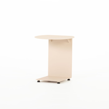 Rhodes Outdoor Side Table, Taupe