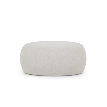 Kurt Ottoman - Large, Light Grey