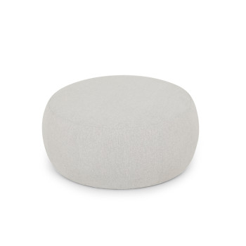 Kurt Ottoman - Large, Light Grey