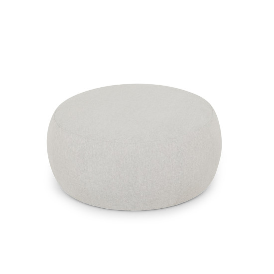 Kurt Ottoman - Large, Light Grey