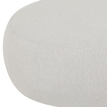 Kurt Ottoman - Large, Light Grey