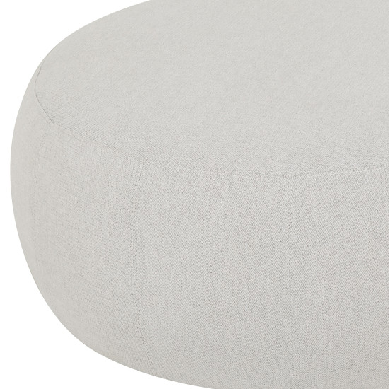 Kurt Ottoman - Large, Light Grey