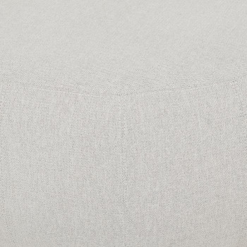 Kurt Ottoman - Large, Light Grey