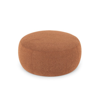 Kurt Ottoman - Large, Rust