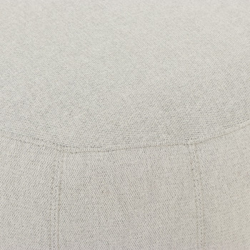 Kurt Ottoman - Small, Light Grey