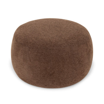 Kurt Ottoman - Small, Brown
