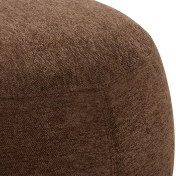 Kurt Ottoman - Small, Brown