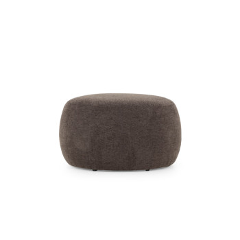 Kurt Ottoman - Small, Charcoal