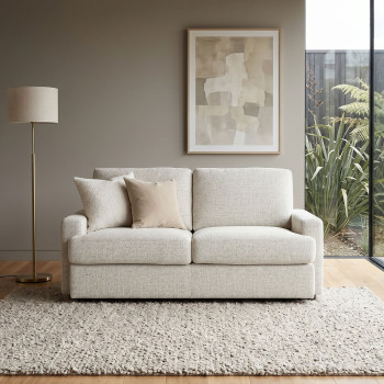 Aria 2 Seater Sofa, Ash